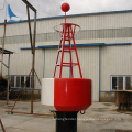 HBF 1.8m Gfrp Marine navigation buoy marine water maker with solar panel
